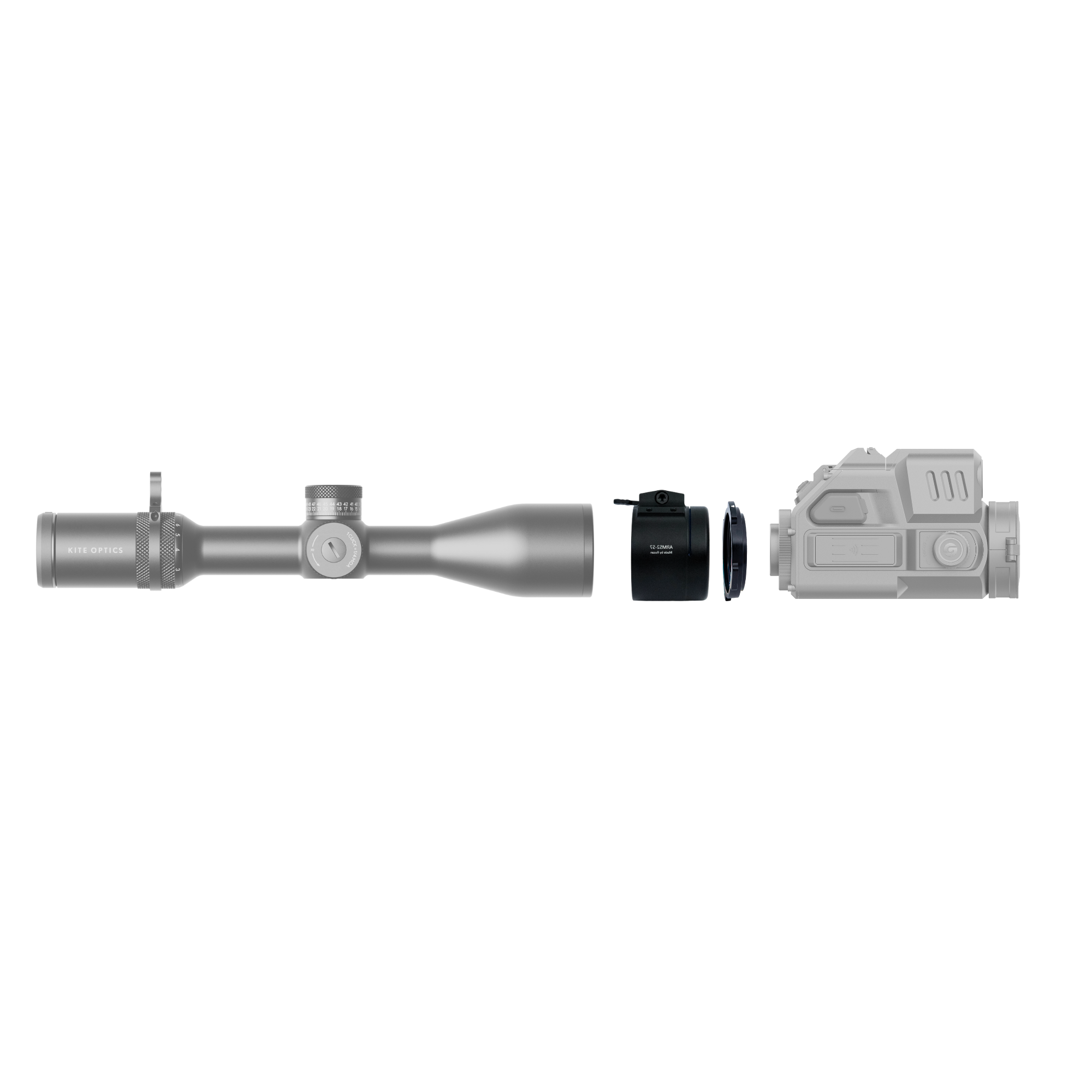 Rusan MAR - Quick-release bell-mount adapter for Thermal Clip-On