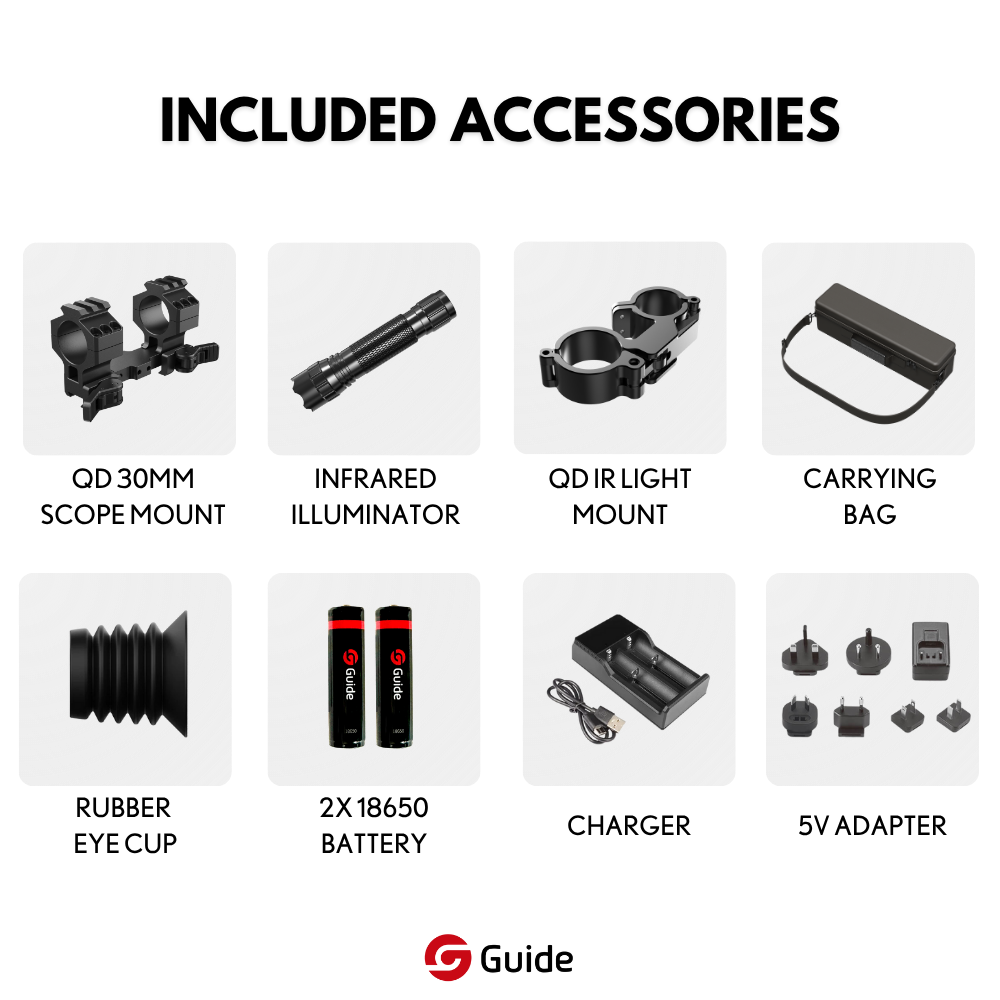 TU1250 M 3.0 Thermal & Night-Vision Riflescope 2x 1280x1024 50mm LRF