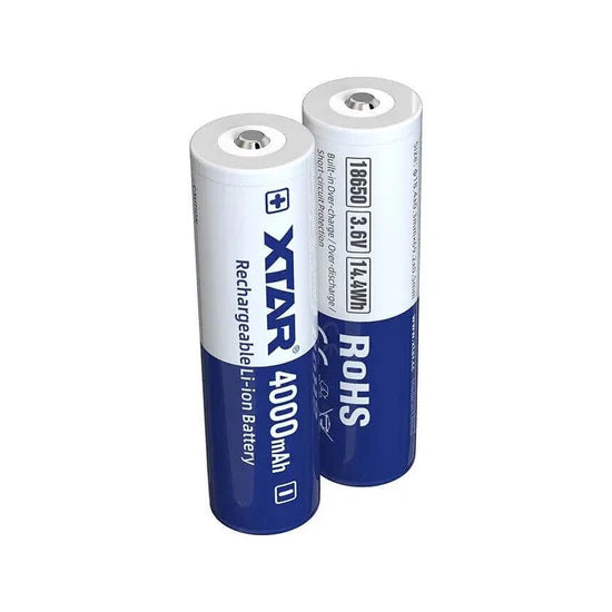 3.6V 18650 4000mAh Lithium ion Rechargeable Battery