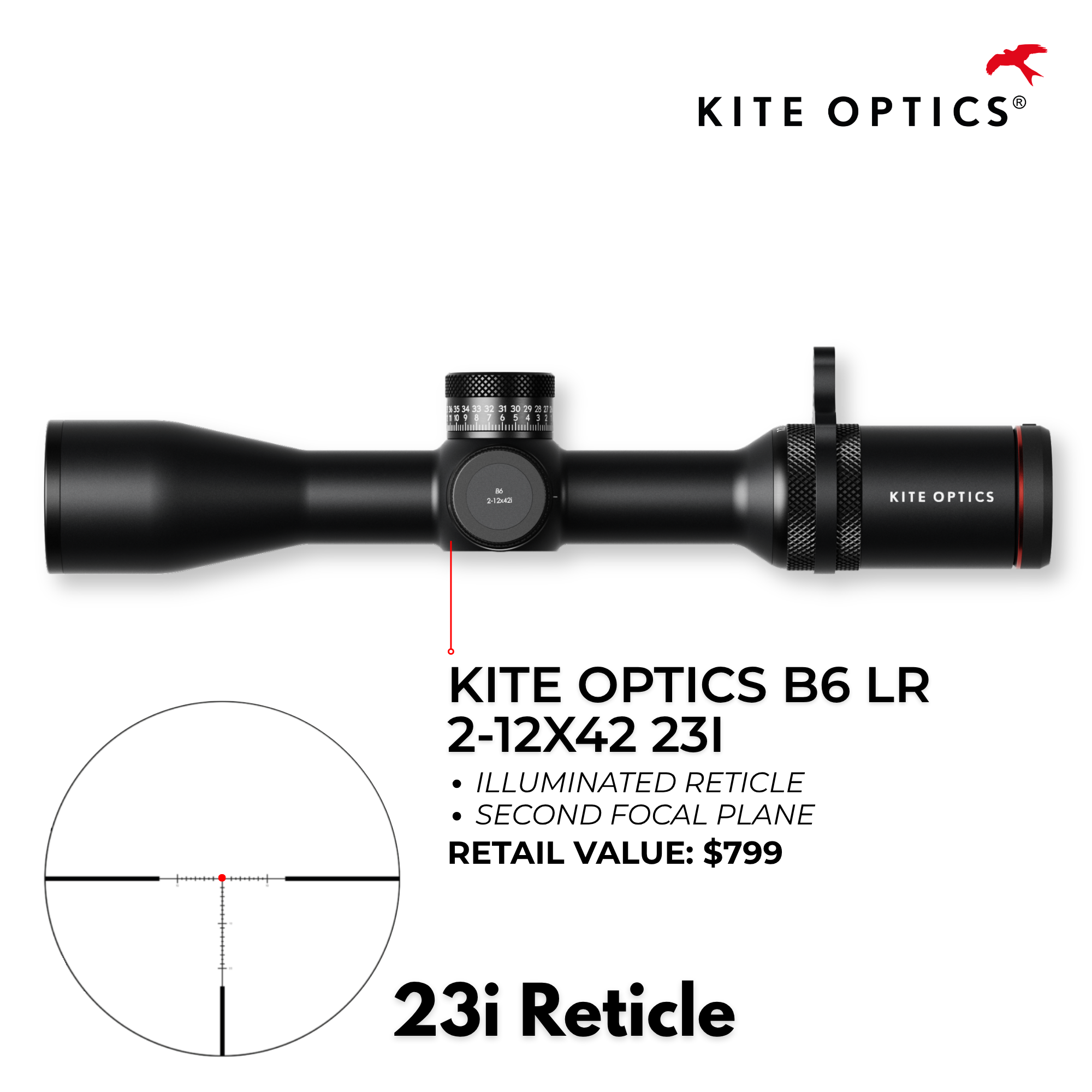 Orion O435CS Thermal Clip-On 400x300 + Kite B6 LR 2-12x42 + Rusan MAR Adapter