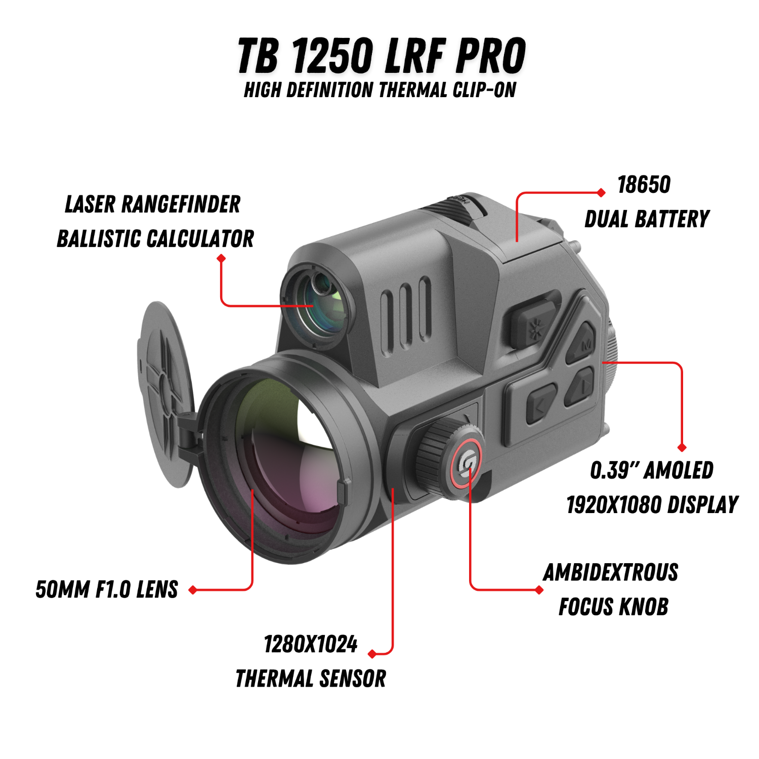 GUIDE THERMAL TB 1250 LRF PRO