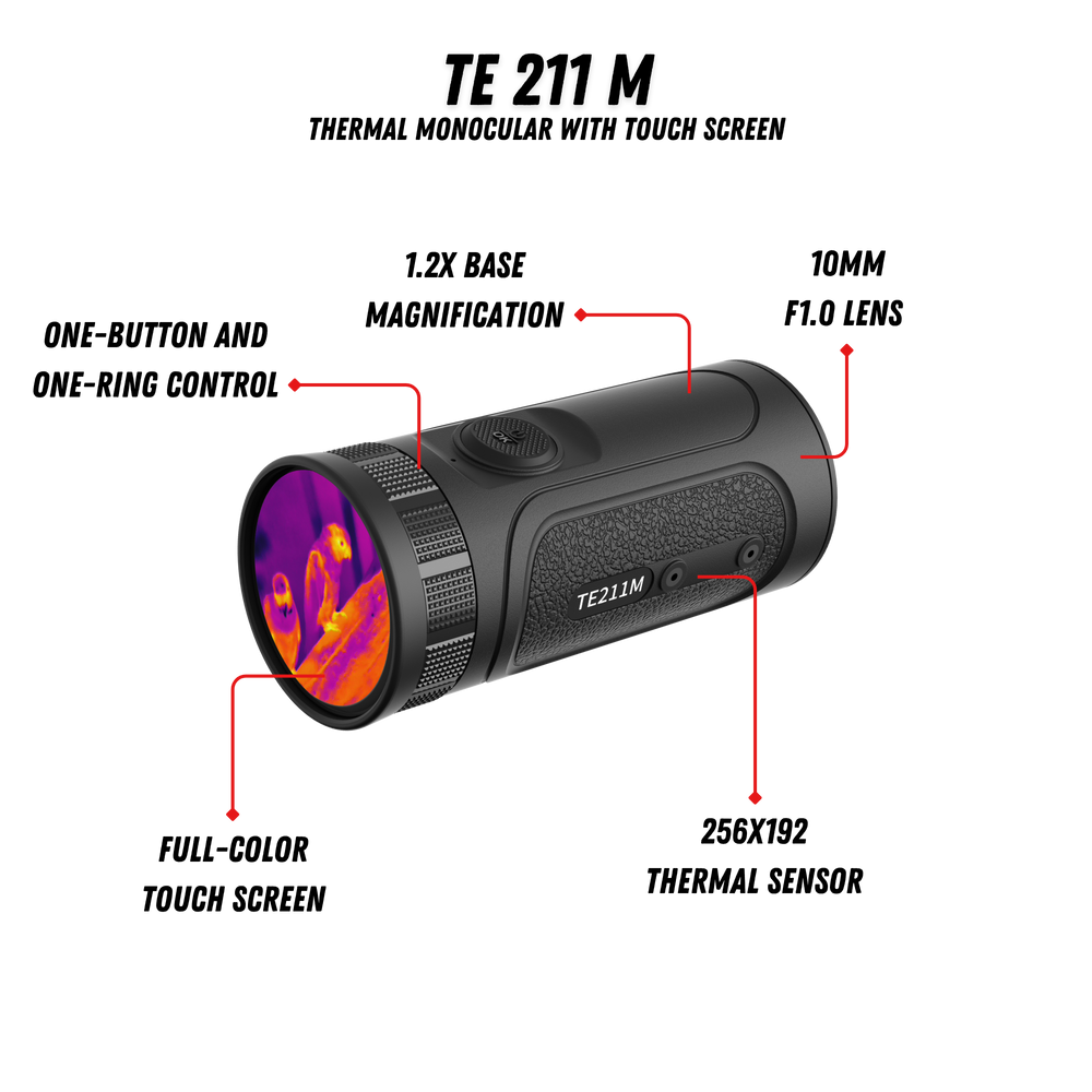 GUIDE TE211M- Mini Thermal Monocular