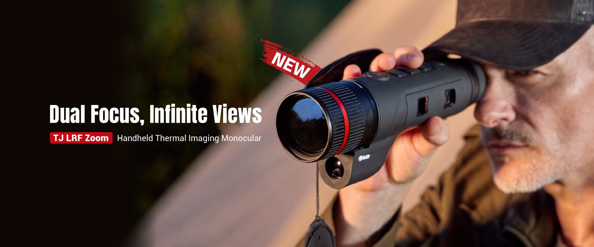 Guide Thermal TJ660 LRF ZOOM - Thermal Monocular - Guide Sensmart USA